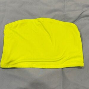 American Eagle Outfitters Neon Yellow Tube Top